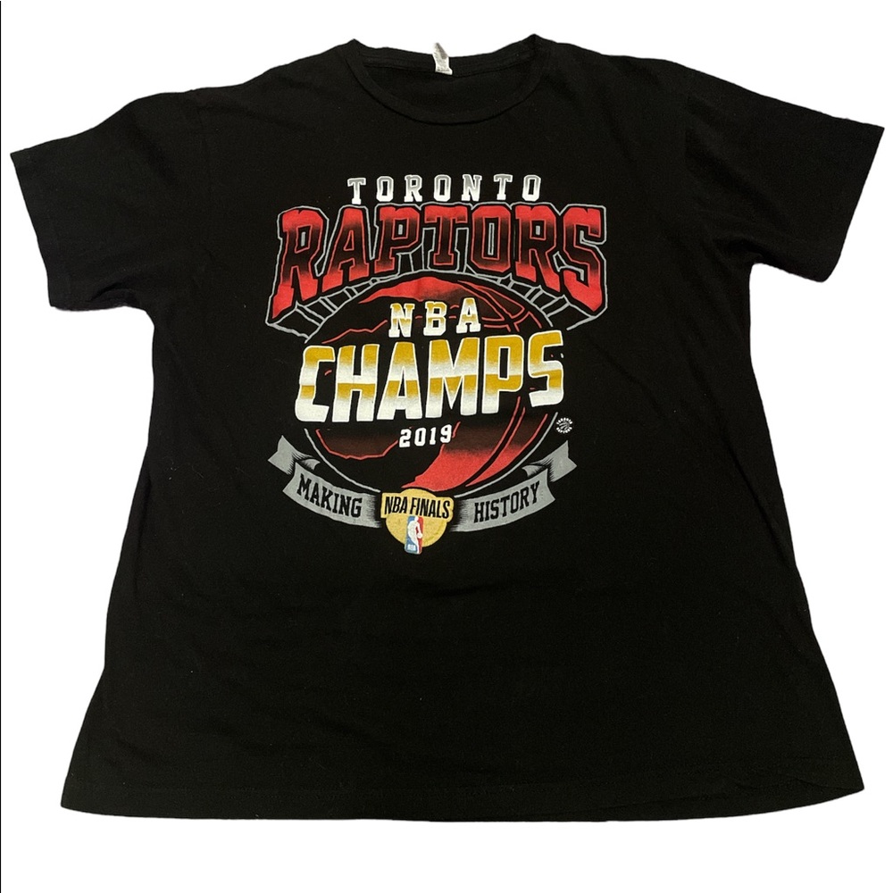 Toronto Raptors Champs Print Tee